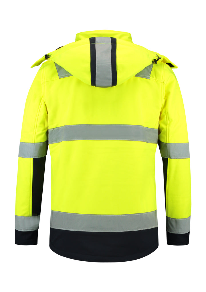 Jachetă softshell unisex BI-COLOR EN ISO 20471 SOFTSHELL T52